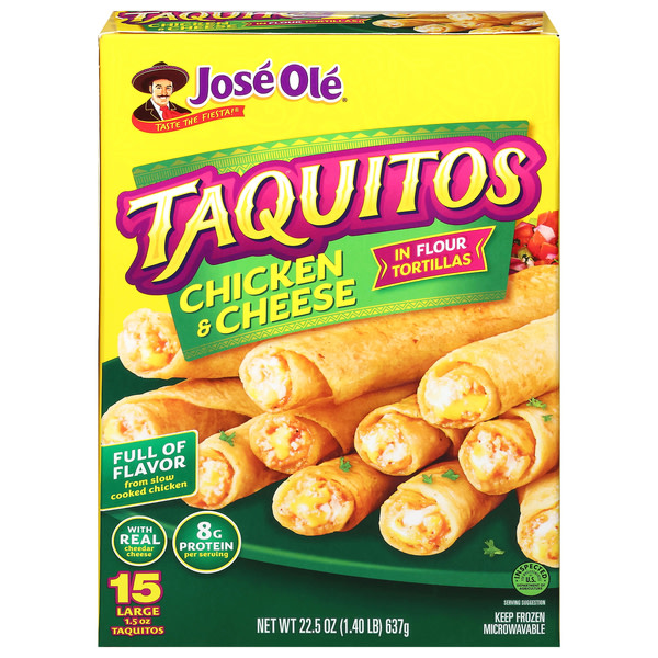Jose Ole Taquitos Chicken & Cheese