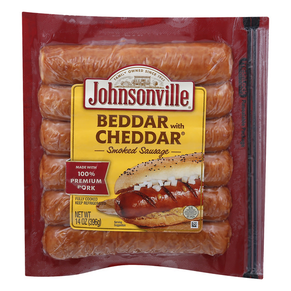 Johnsonville Beddar With Cheddar Smoked Sausage johnsonville-beddar-with-cheddar-smoked-sausage