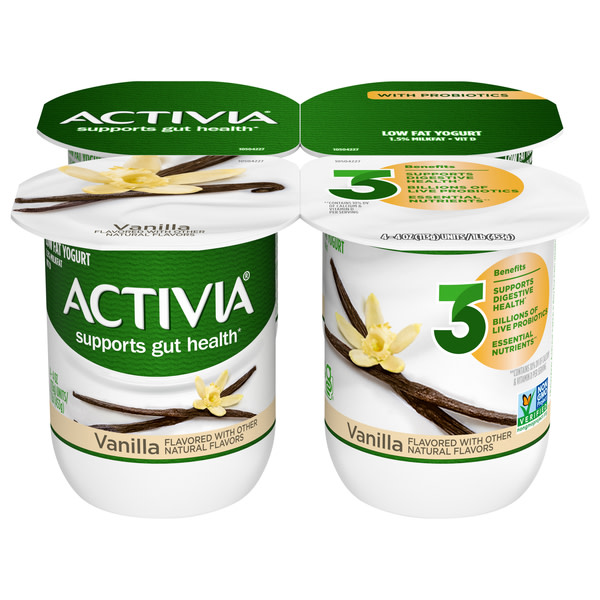Dannon Activia Vanilla Probiotic Yogurt