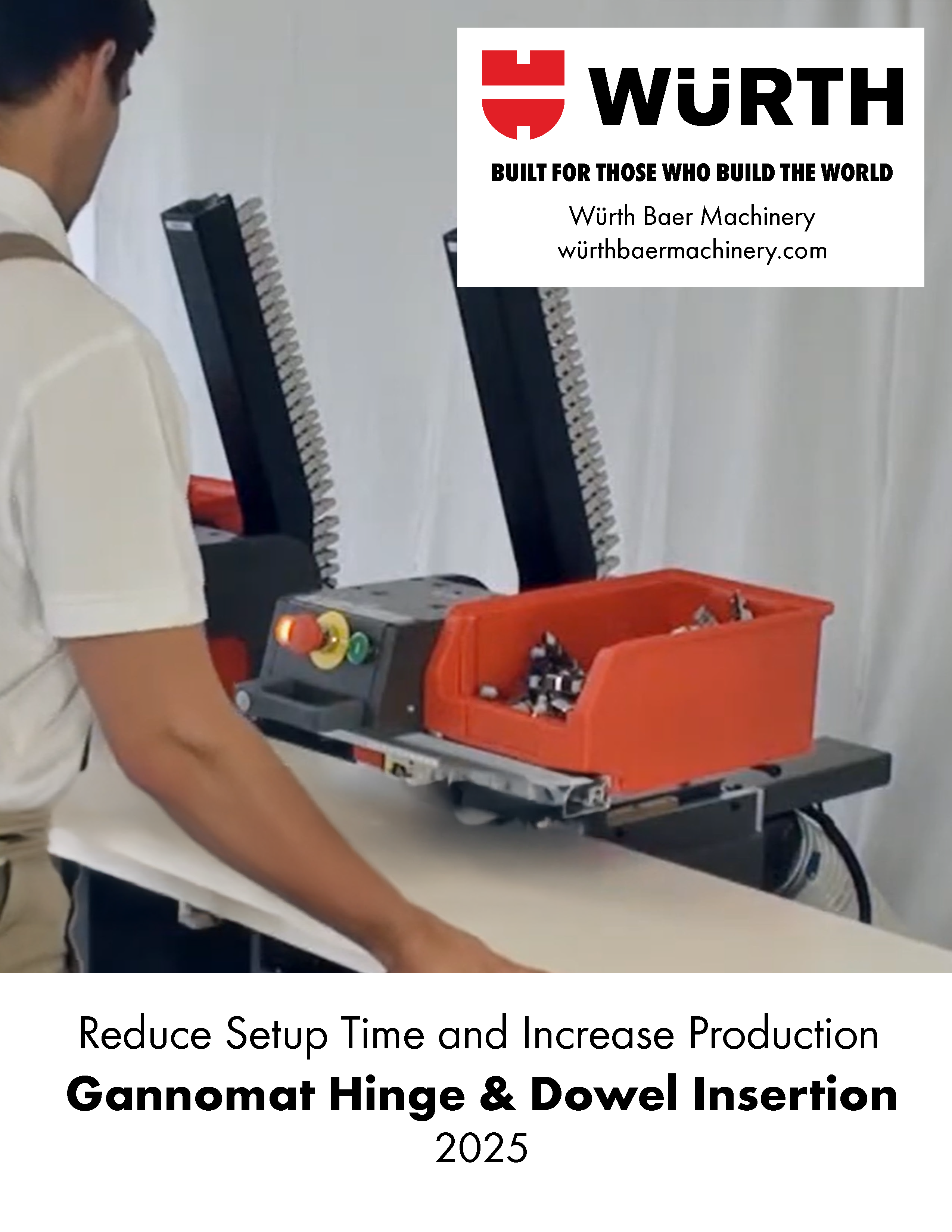 Gannomat Hinge Insertion Catalog Cover