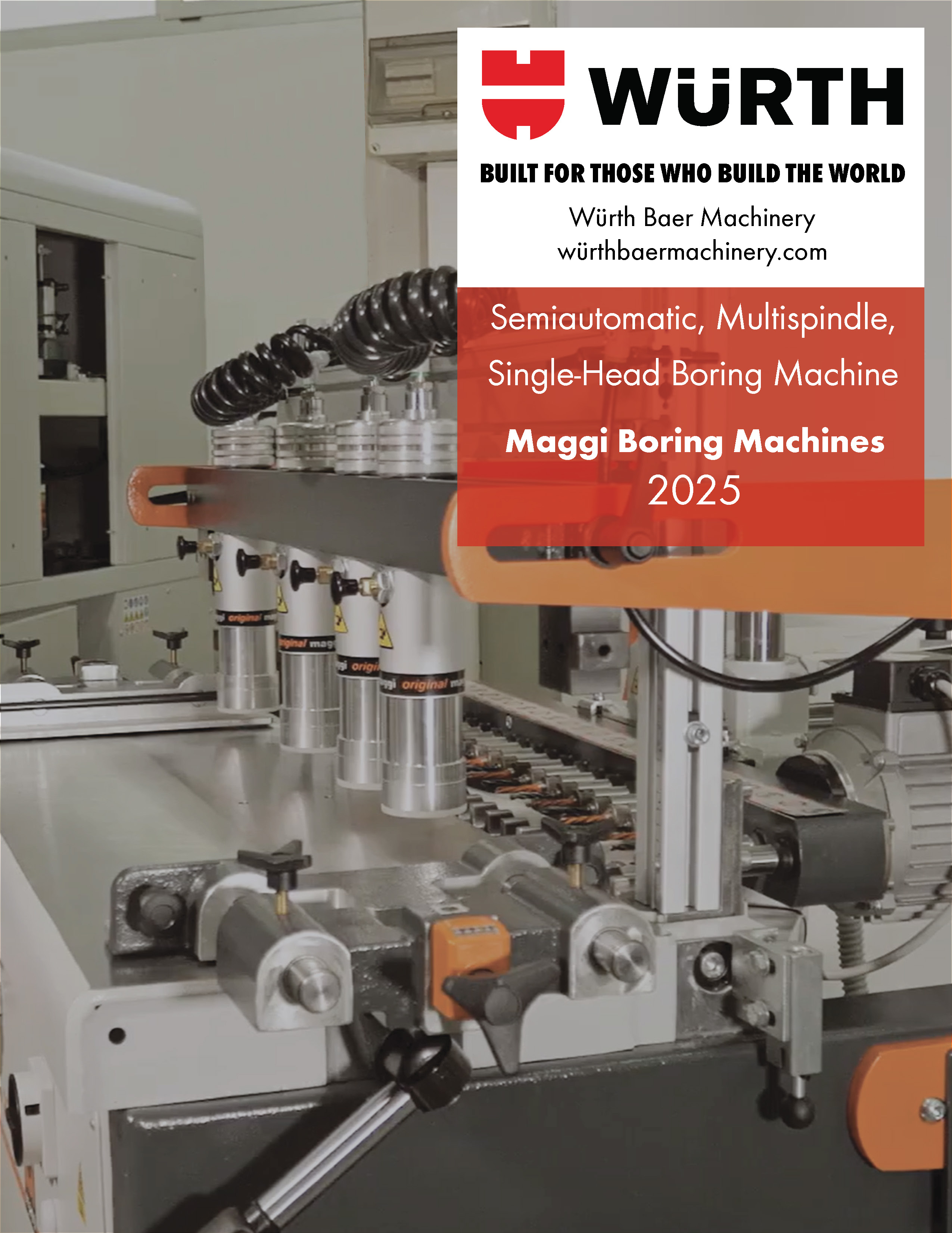 Maggi Boring Machines Catalog Cover