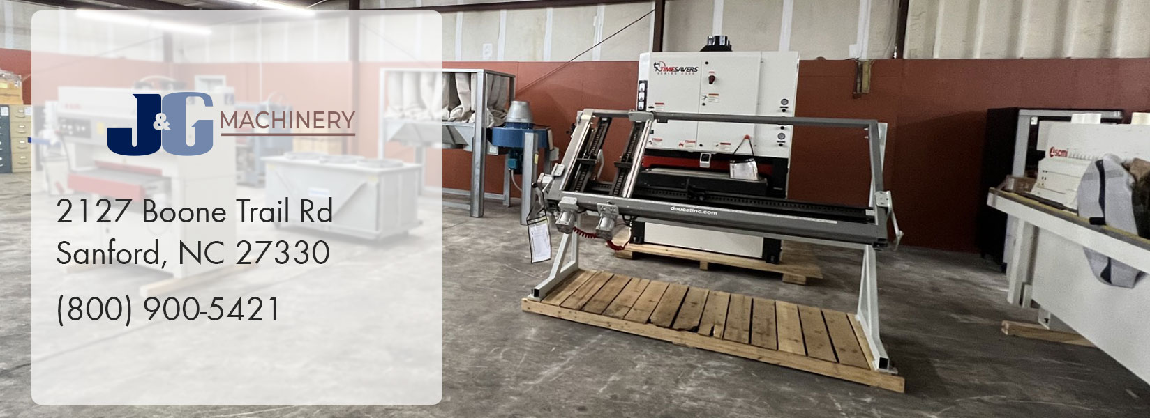 Used machines at J&G Machinery