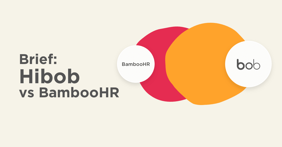 BOB vs BambooHR Hibob