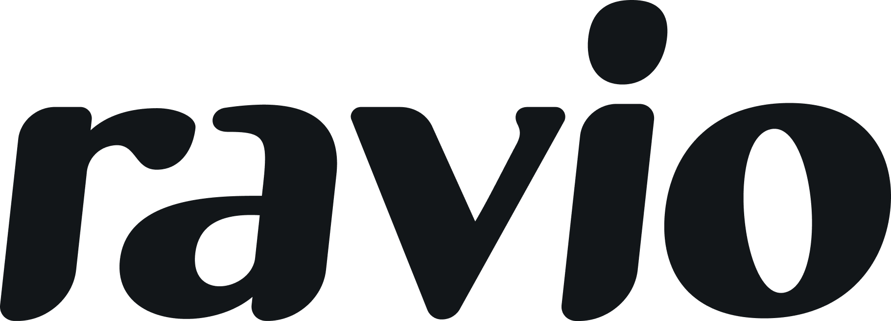 ravio logo in bold black font on a transparent background, emphasizing brand identity and modern design, distinctive typography in a minimalistic style reflecting innovation