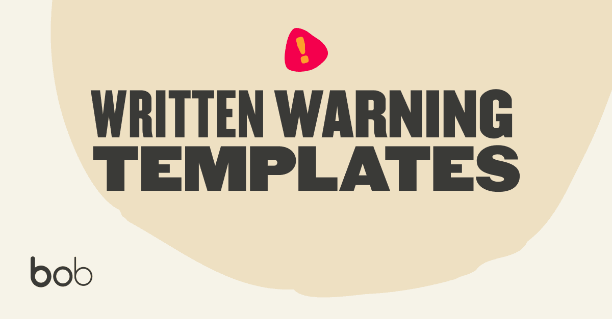 Employee Written Warning Examples And Templates HiBob