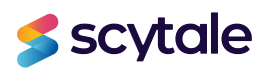 scytale logo with colorful gradient elements, modern design featuring vibrant colors and professional branding