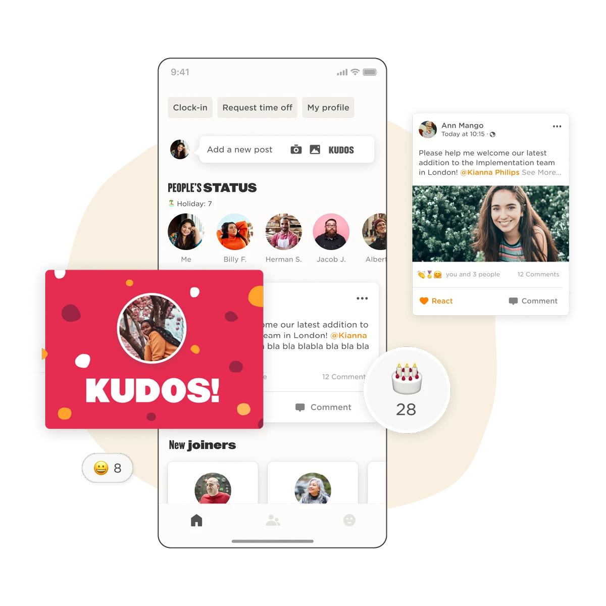 HiBob mobile app for seamless HR on the go