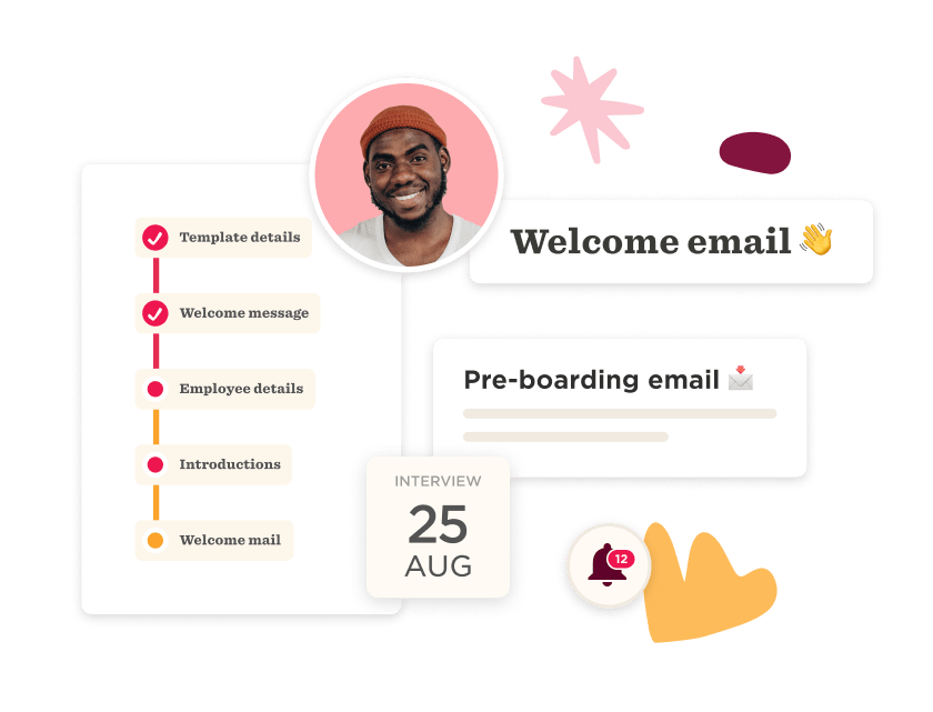 welcome-email, pre-boarding-email
