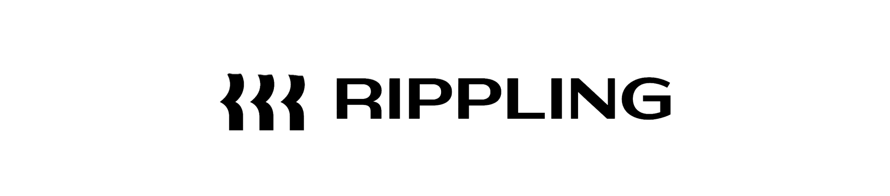 rippling logo modern design black and white, stylized waves represent connectivity and technology on branding