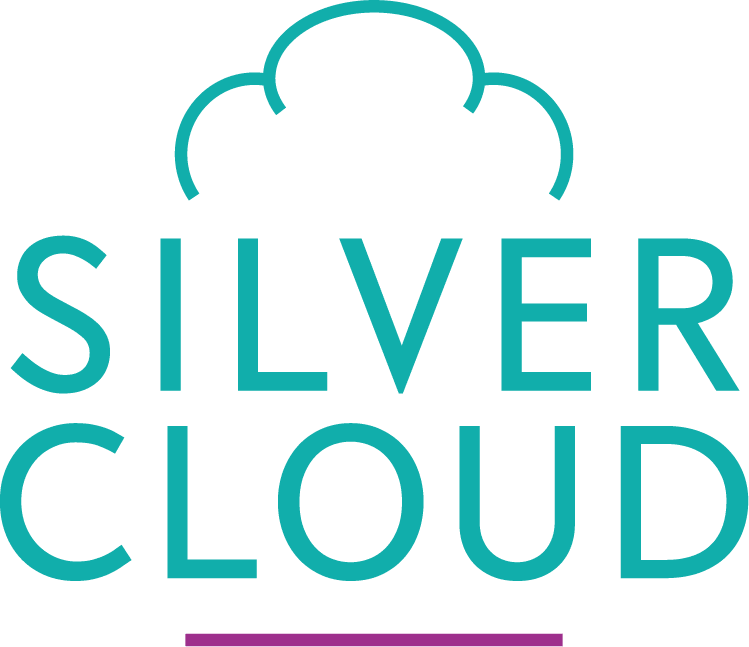 SILVER CLOUD logo featuring teal text and a cloud outline, symbolizing innovation and digital solutions., Logo design of SILVER CLOUD with teal color scheme and cloud, representing technology and creativity.