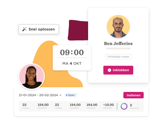 "time-scheduling interface with user profiles, time slots, and login button; includes colorful design elements", "user avatar, appointment times, and login prompt"