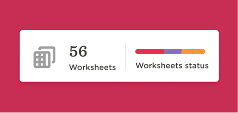 worksheets-count, worksheet-status-indicator