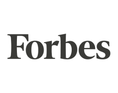Forbes logo showcasing a bold, modern typeface, representing business and finance journalism., Forbes logo, business media brand, financial news.