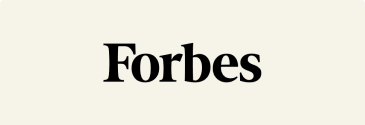 Forbes logo on a light beige background, emphasizing finance, business, and industry insights., Forbes logo, business finance branding