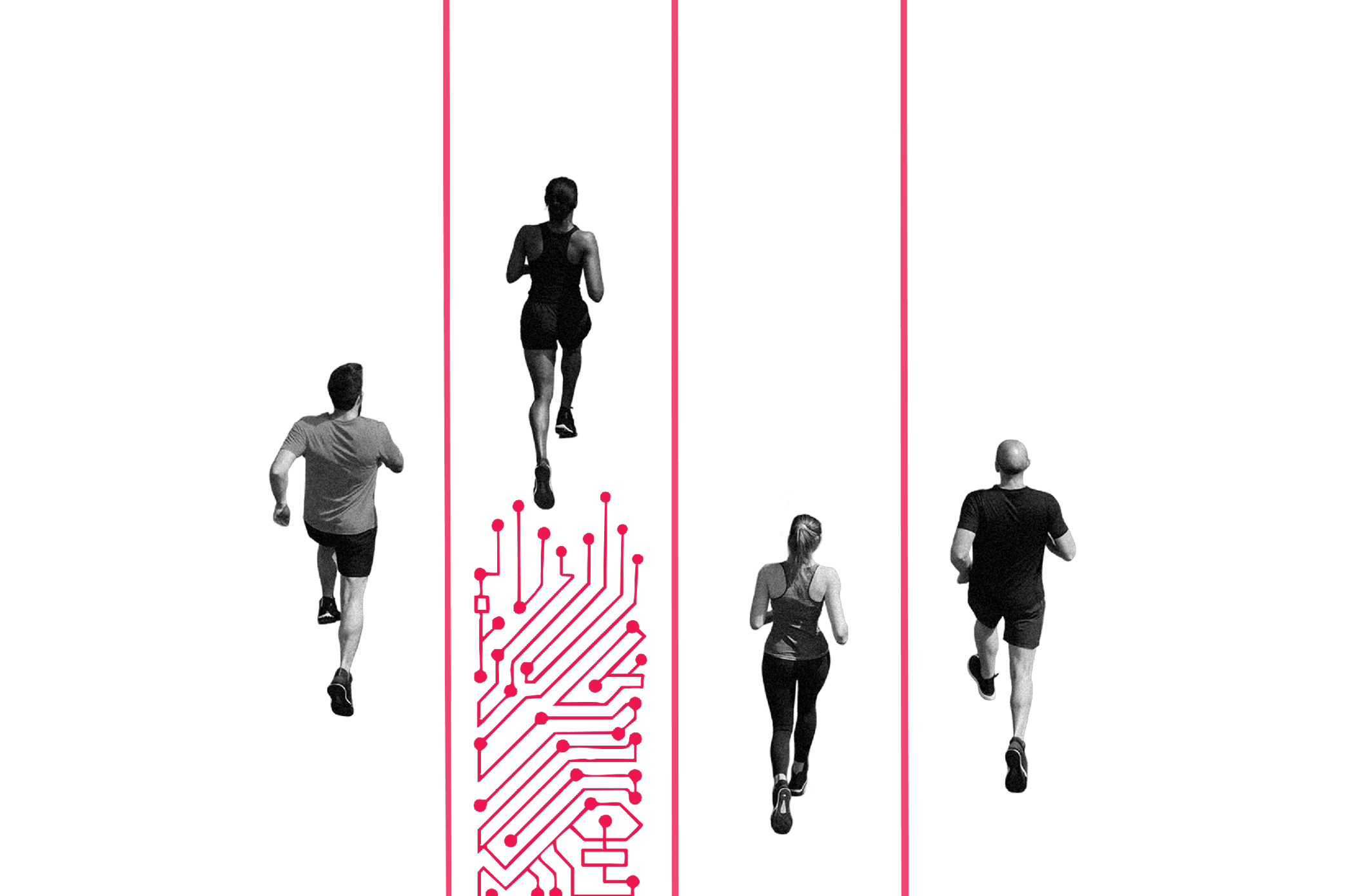 running figures, digital circuit design