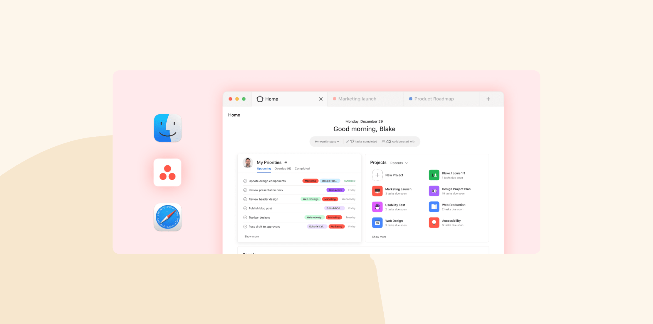 dashboard, task-management