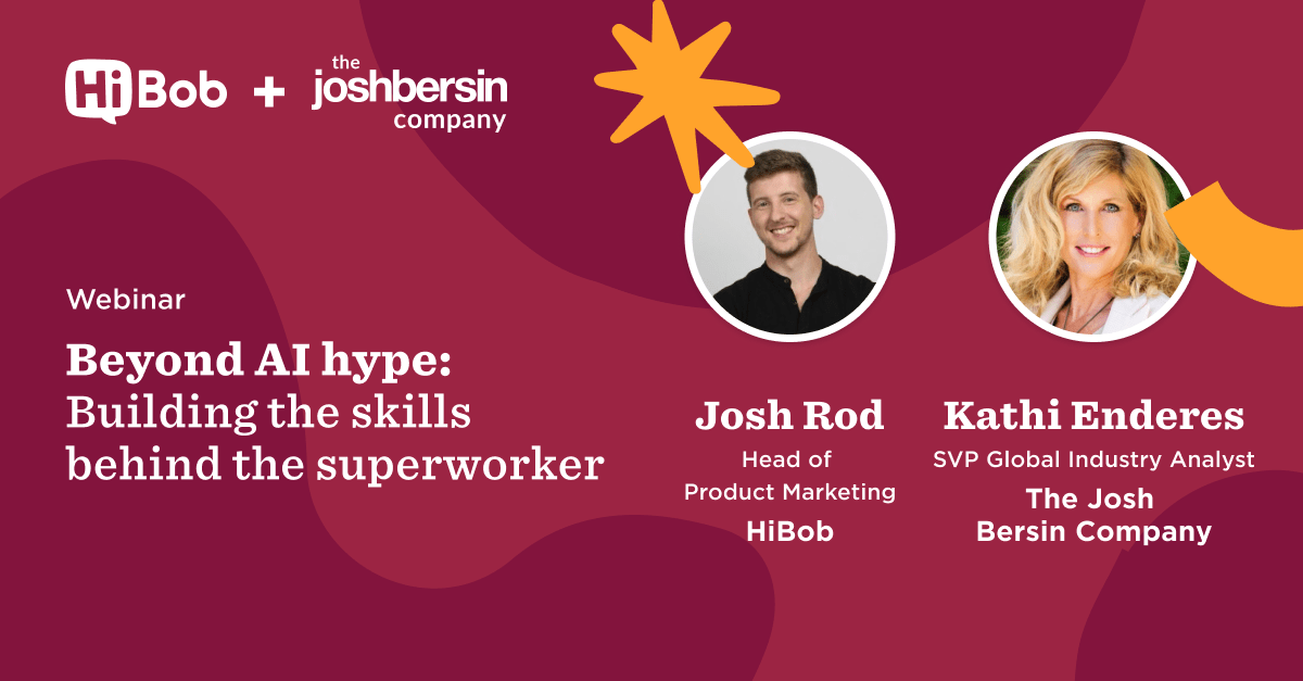 Webinar promotional image featuring Josh Rod and Kathi Enderes discussing AI skills development., Webinar, AIskills