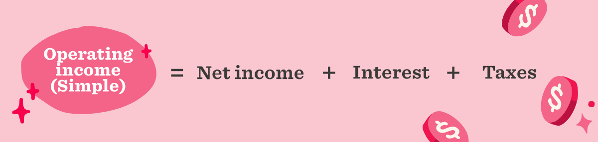 Operating Tax Formula Operating income vs. EBITDA: Difference + formulas | HiBob