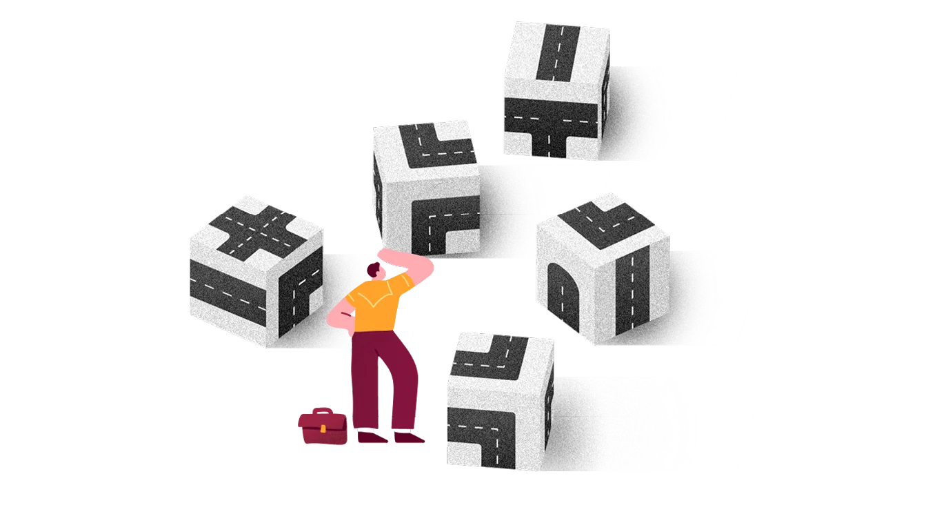 roadblocks, confusion