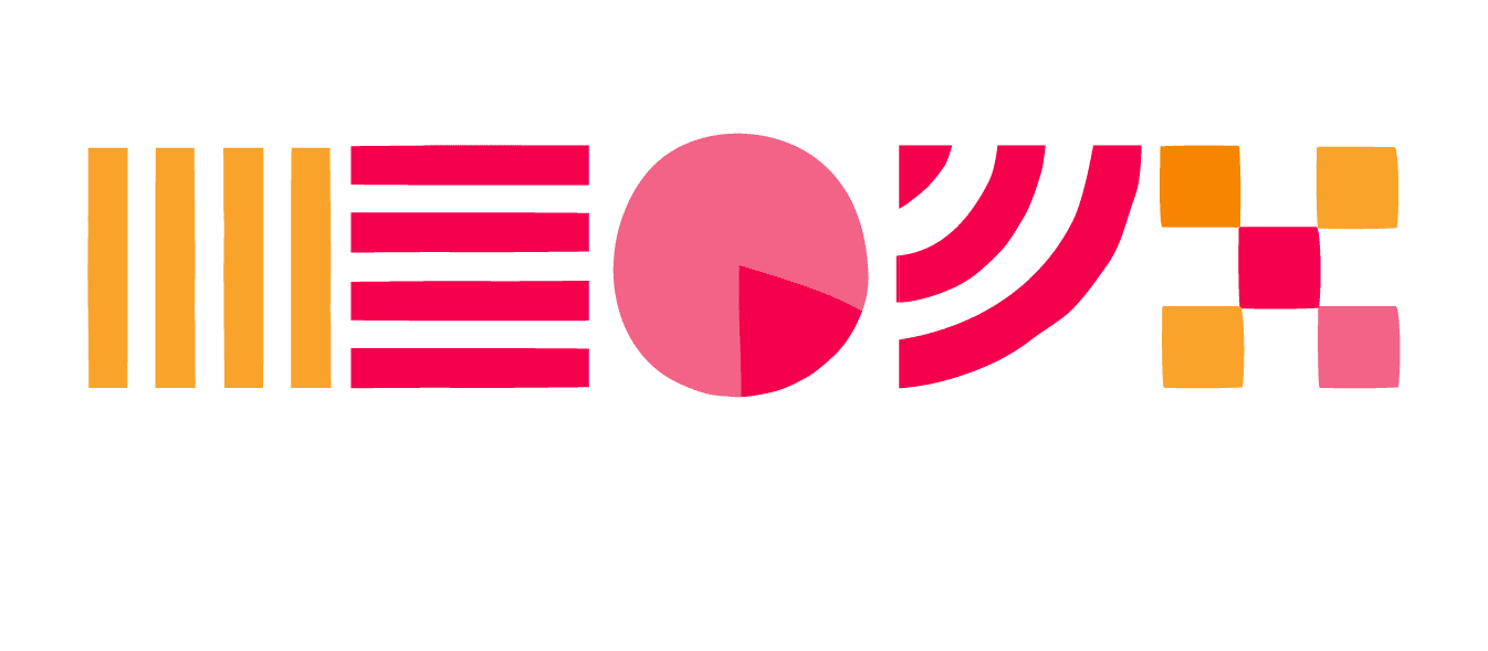 abstract logo design, vibrant colors and shapes