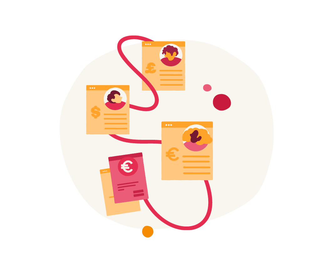 financial-documents, network-connections