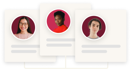 profile-cards, diverse-individuals