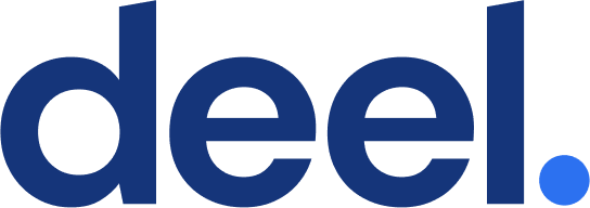 deel.logo, blue.color