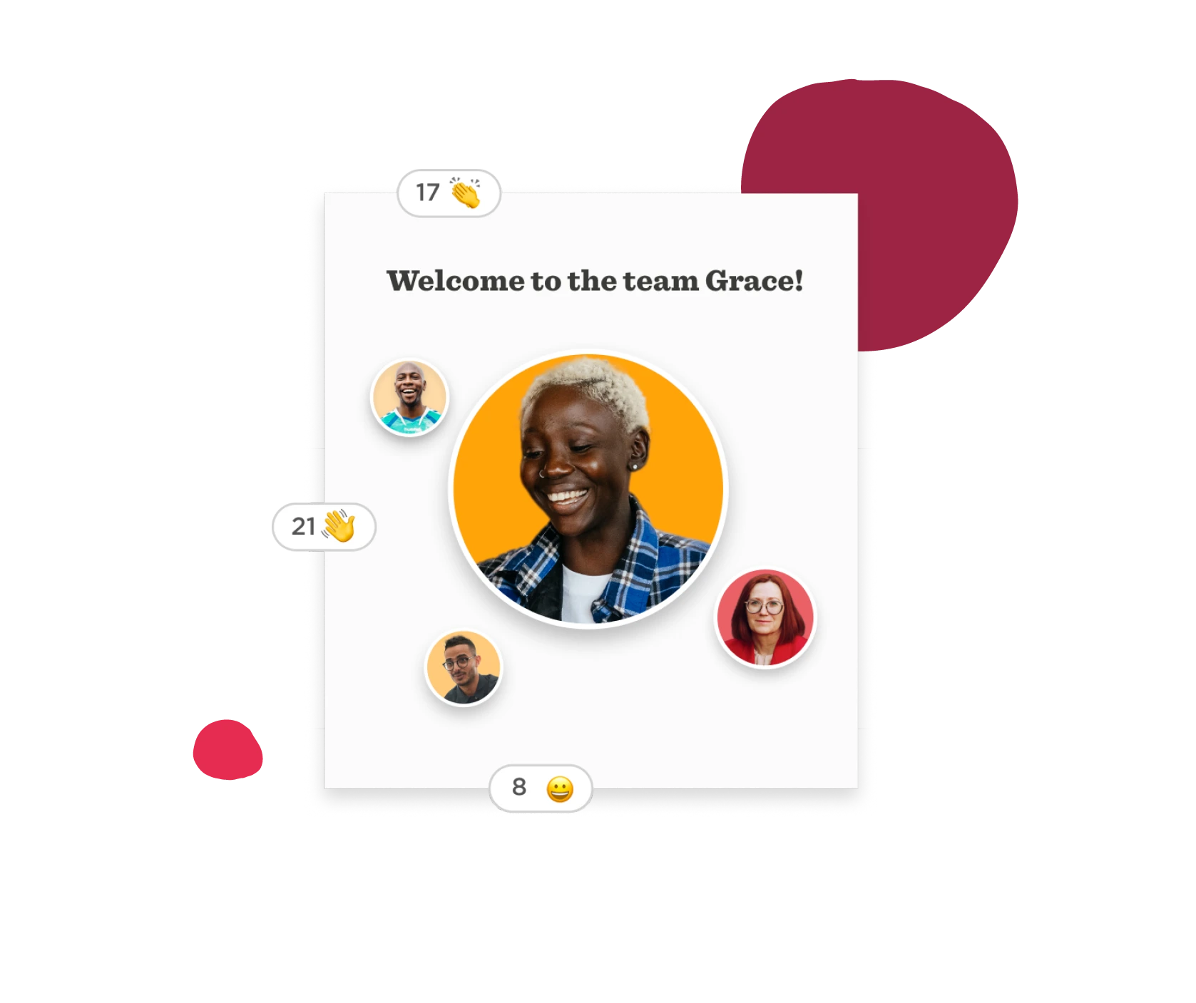 welcome-to-the-team-grace, team-introduction-smiling-woman