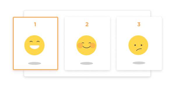 happy-smiley-faces, emotion-rating-scale