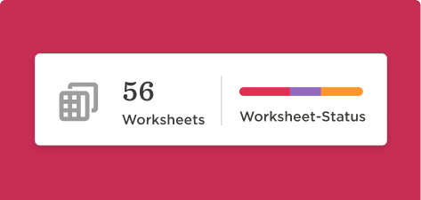 worksheets-status, worksheet-progress