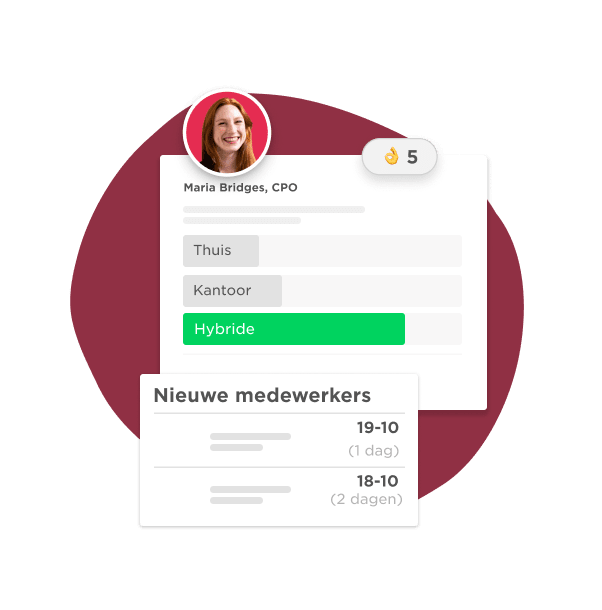 Maria Bridges, CPO profile with hybrid status, new team members list on a vibrant background. , CPOprofile, teamupdate