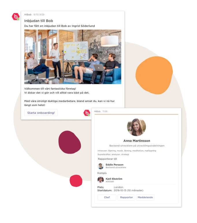 business-invite, employee-profile