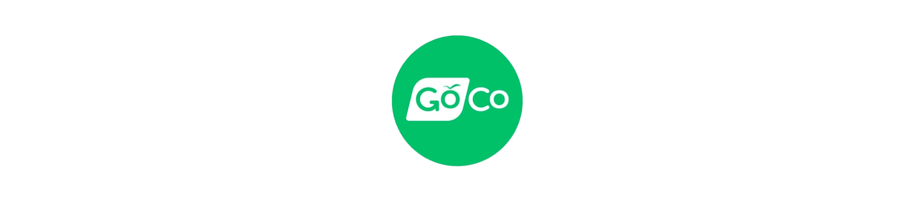 GoCo logo on vibrant green circle background, symbolizing innovation in HR technology and employee management, Innovative logo design representing GoCo's services in HR and payroll management solutions.