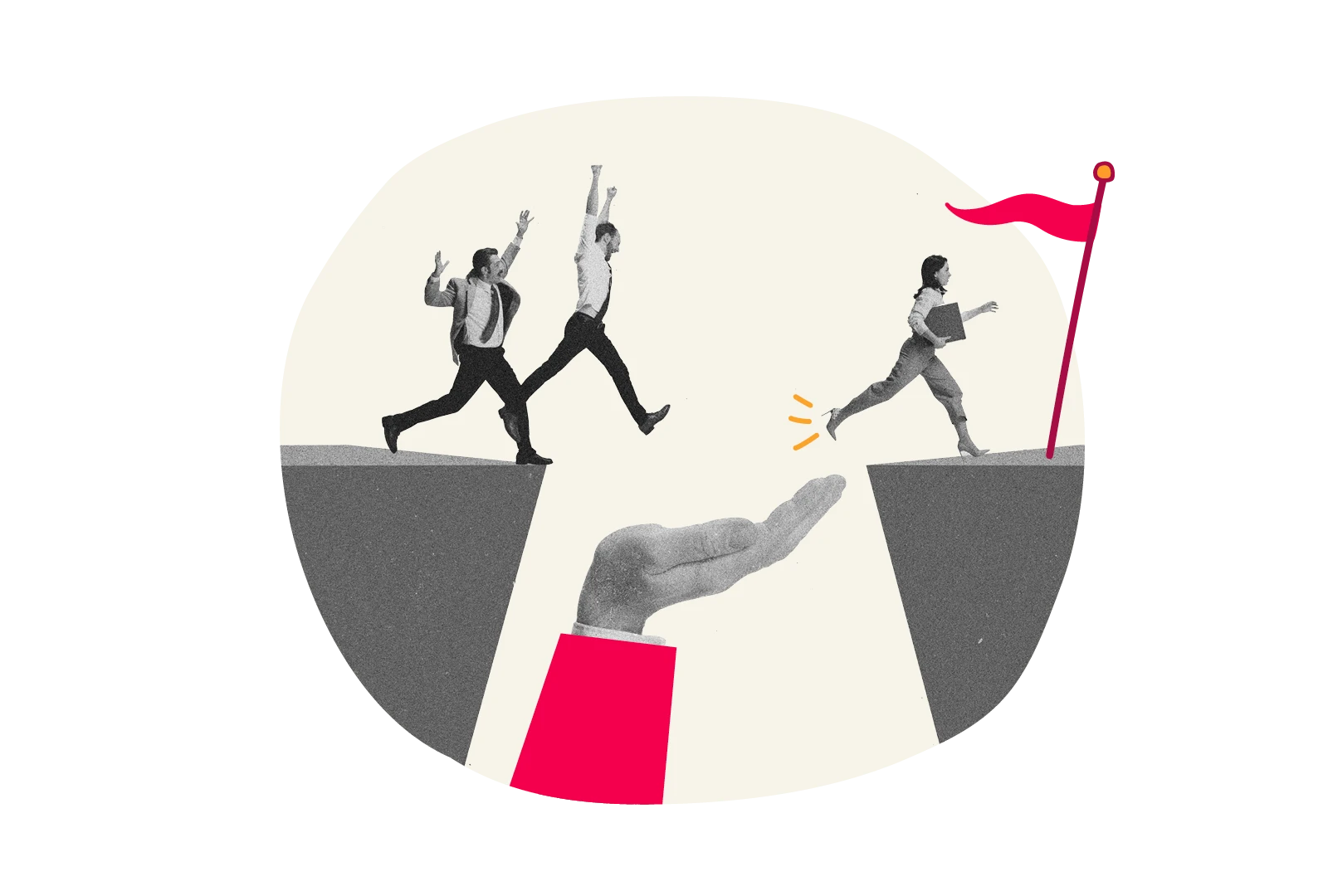 business success, hands assisting teamwork