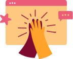 hands-clapping-gesture, colorful-illustration-of-celebration