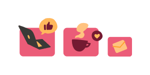 laptop, coffee_cup, envelope