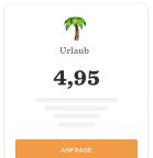 urlaub, 4.95, anfrage