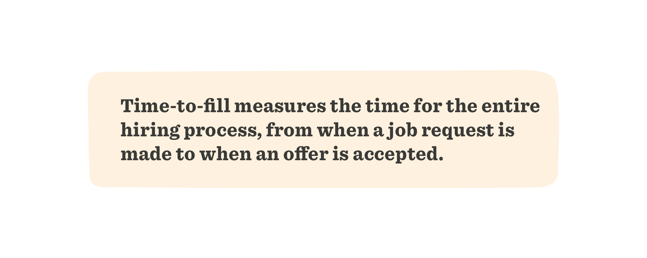 time-to-fill hiring process definition, time-to-fill metrics for job recruitment efficiency