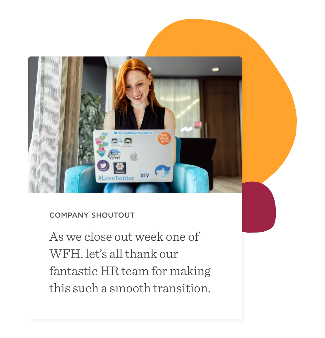 woman, working, laptop, home, HRteam, transition