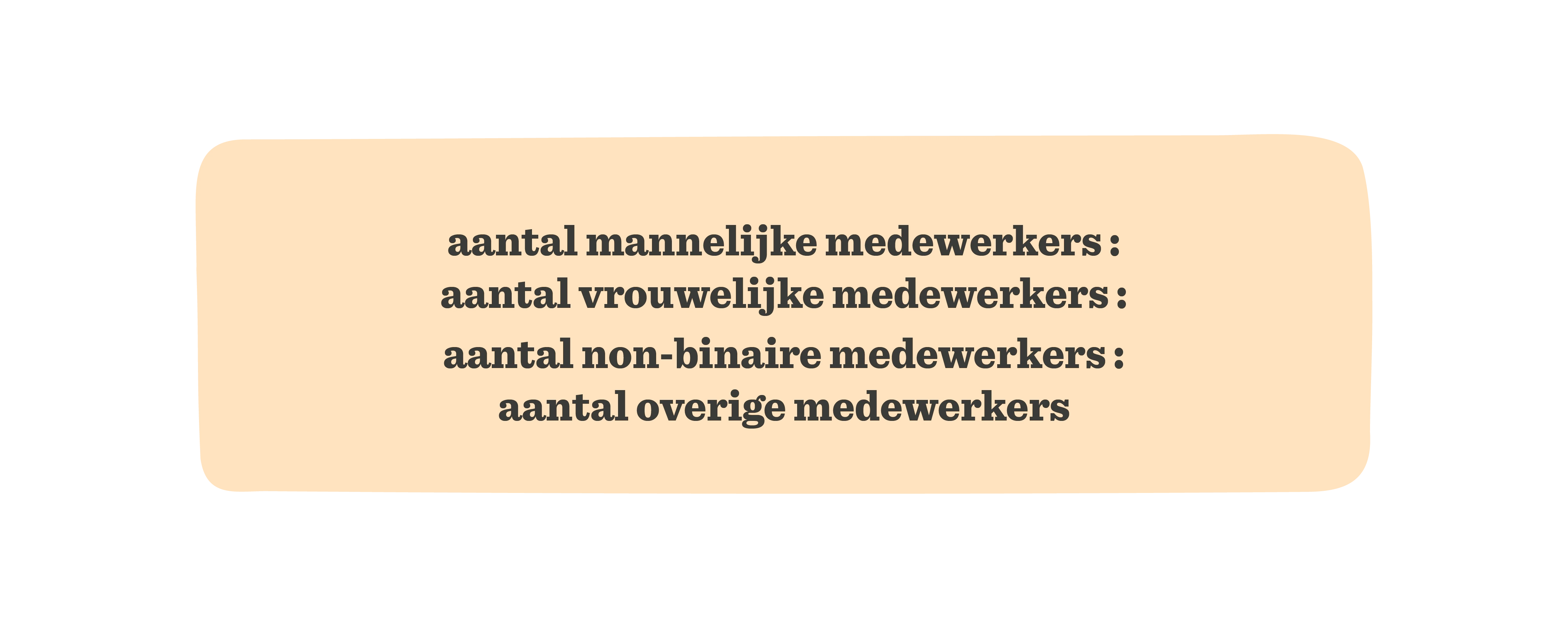 aantal medewerkers - mannelijke, vrouwelijke, non-binaire en overige, diversiteit in medewerkers representatie