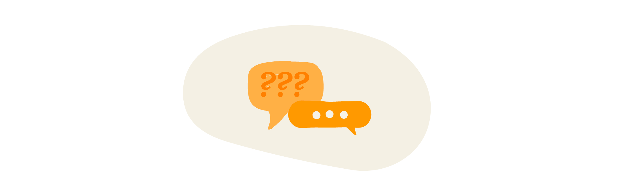 speech bubbles, curved background