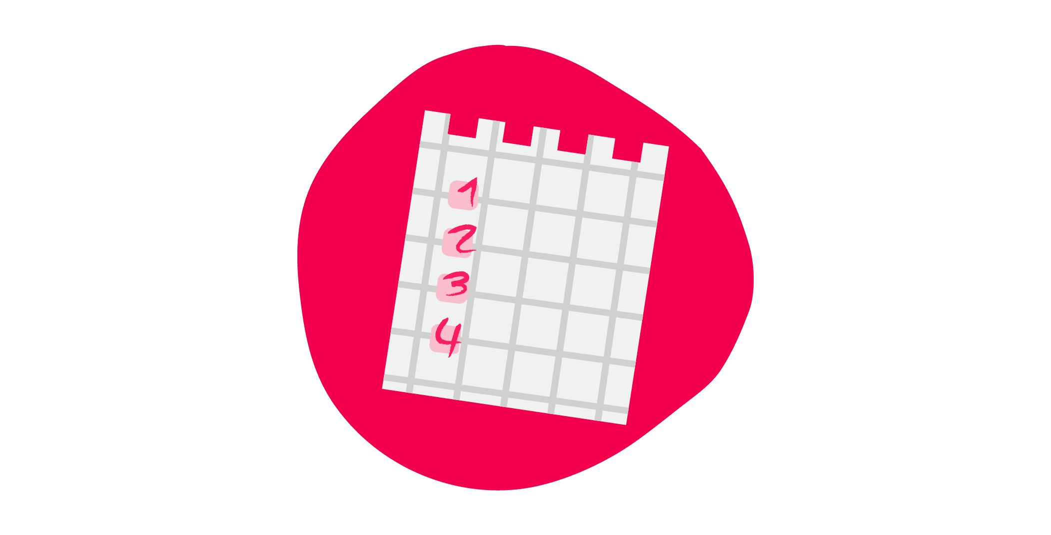 grid-notepad, numbered-list