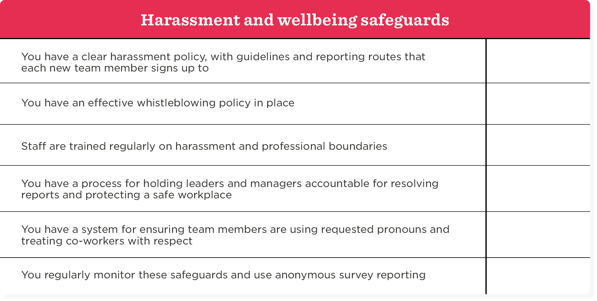 harassment policy guidelines and reporting routes for team safety, employee training for harassment and bullying awareness
