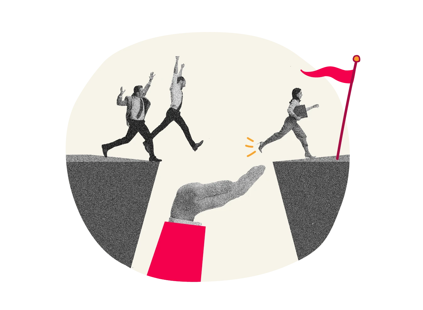 business success, team support