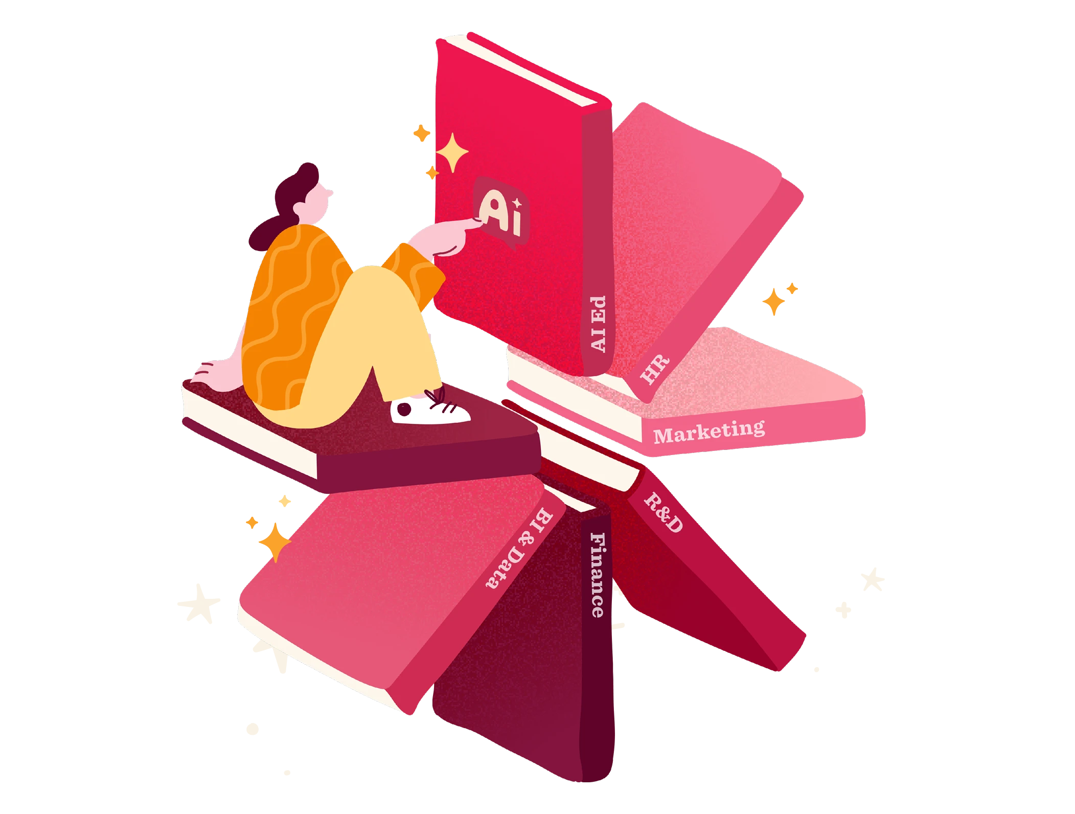 books, illustration
