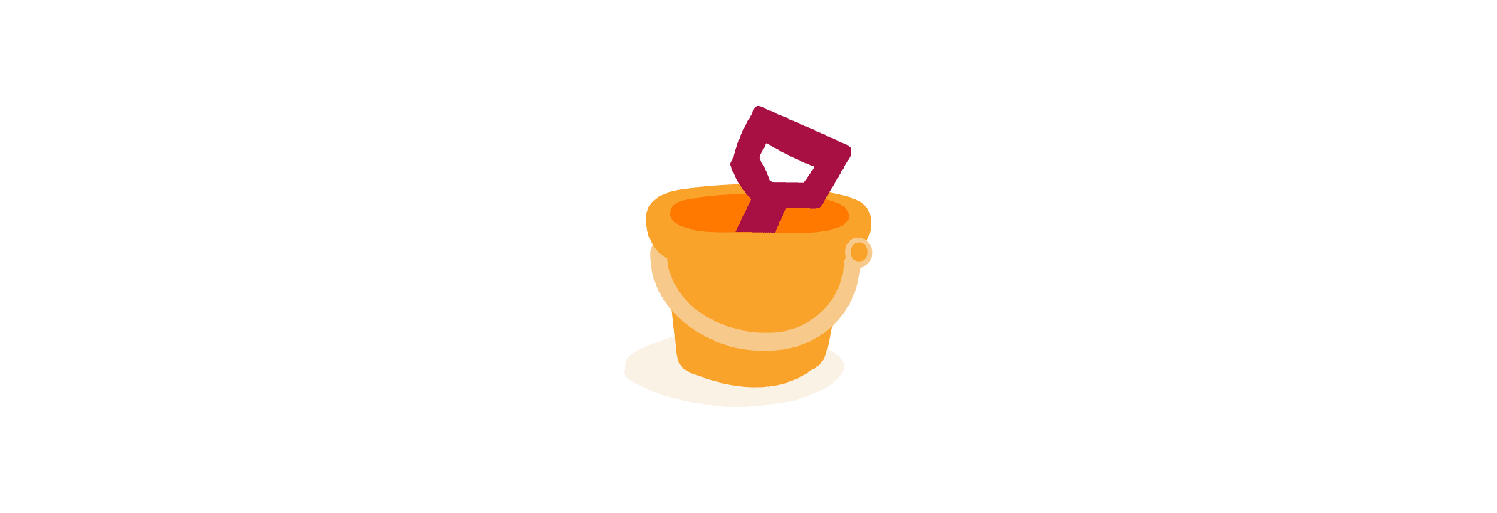 bucket, shovel