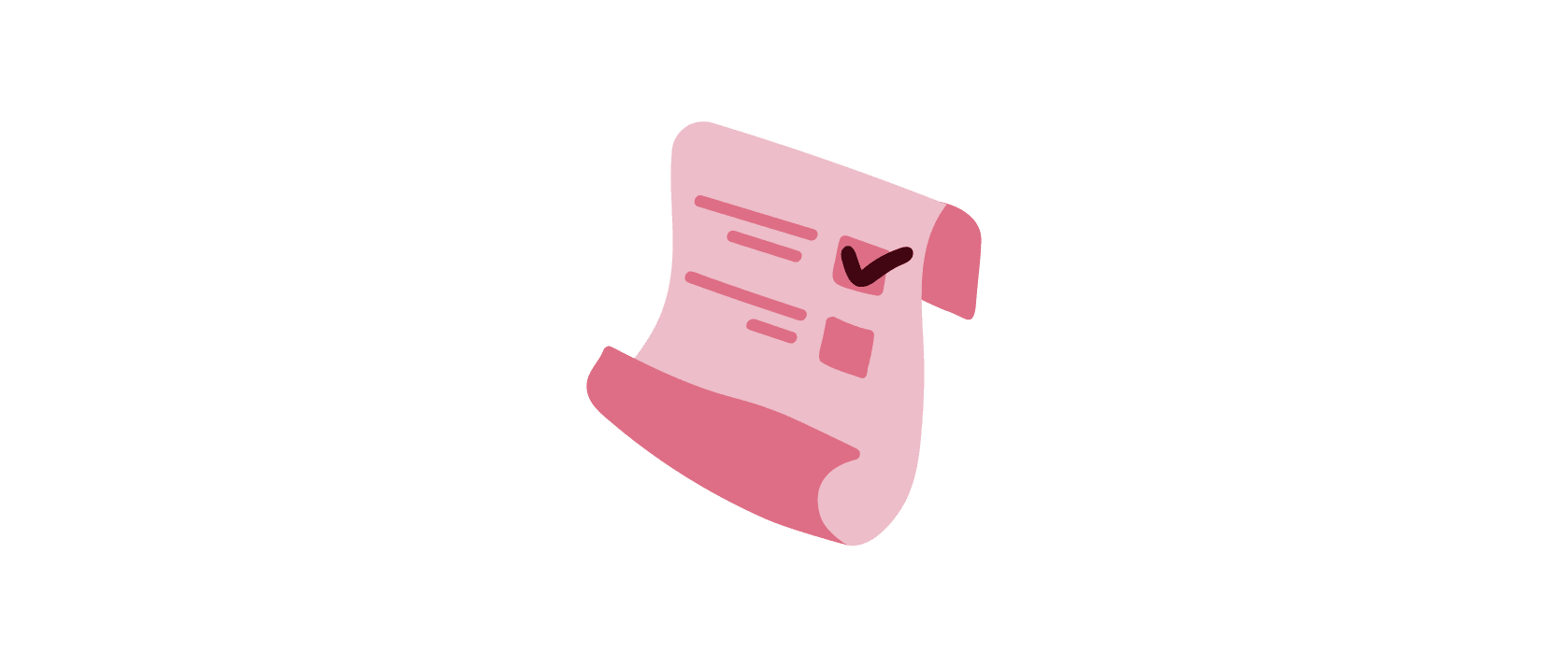 document, checkmark