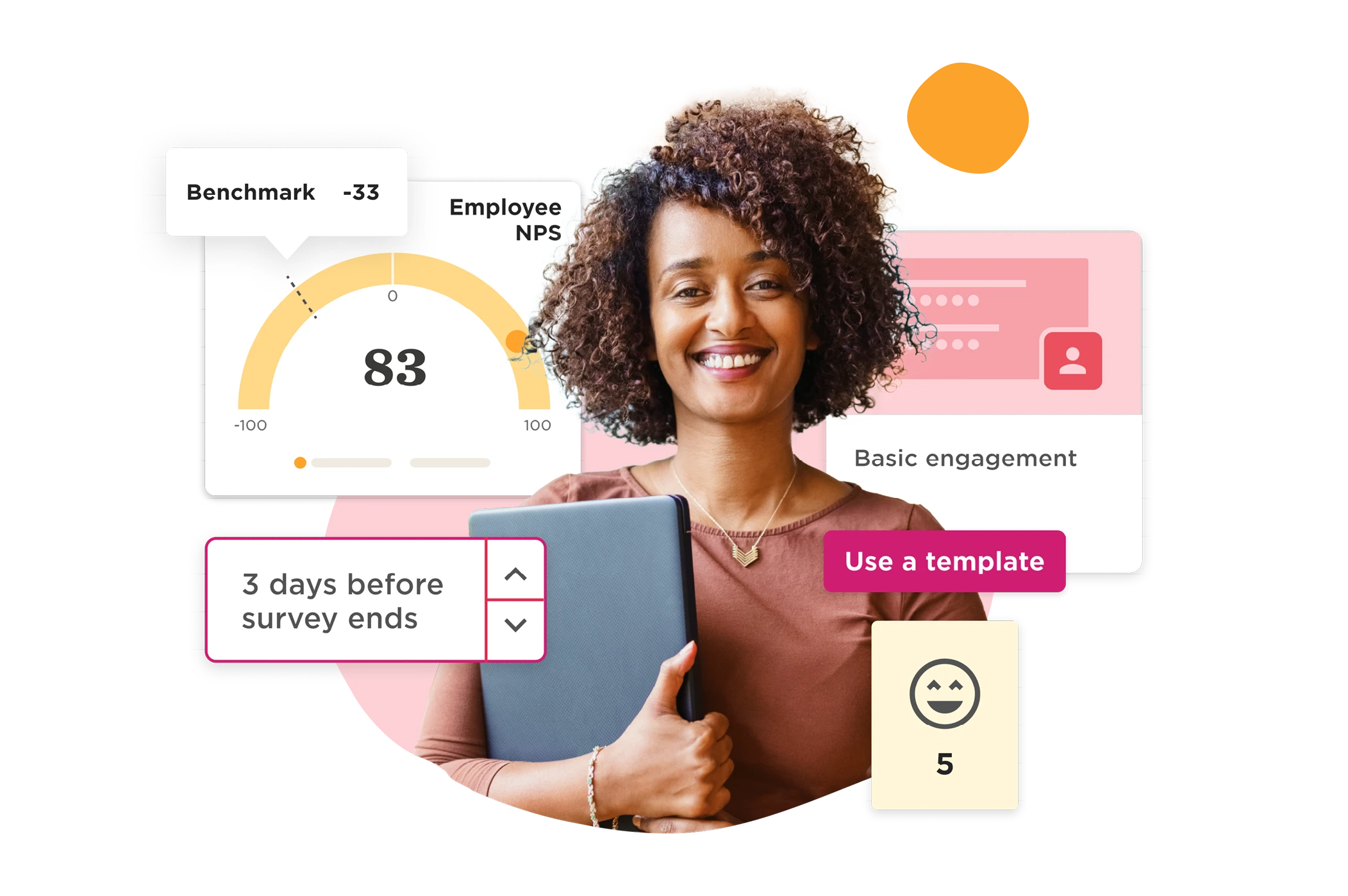 employee engagement metrics, survey deadline reminder
