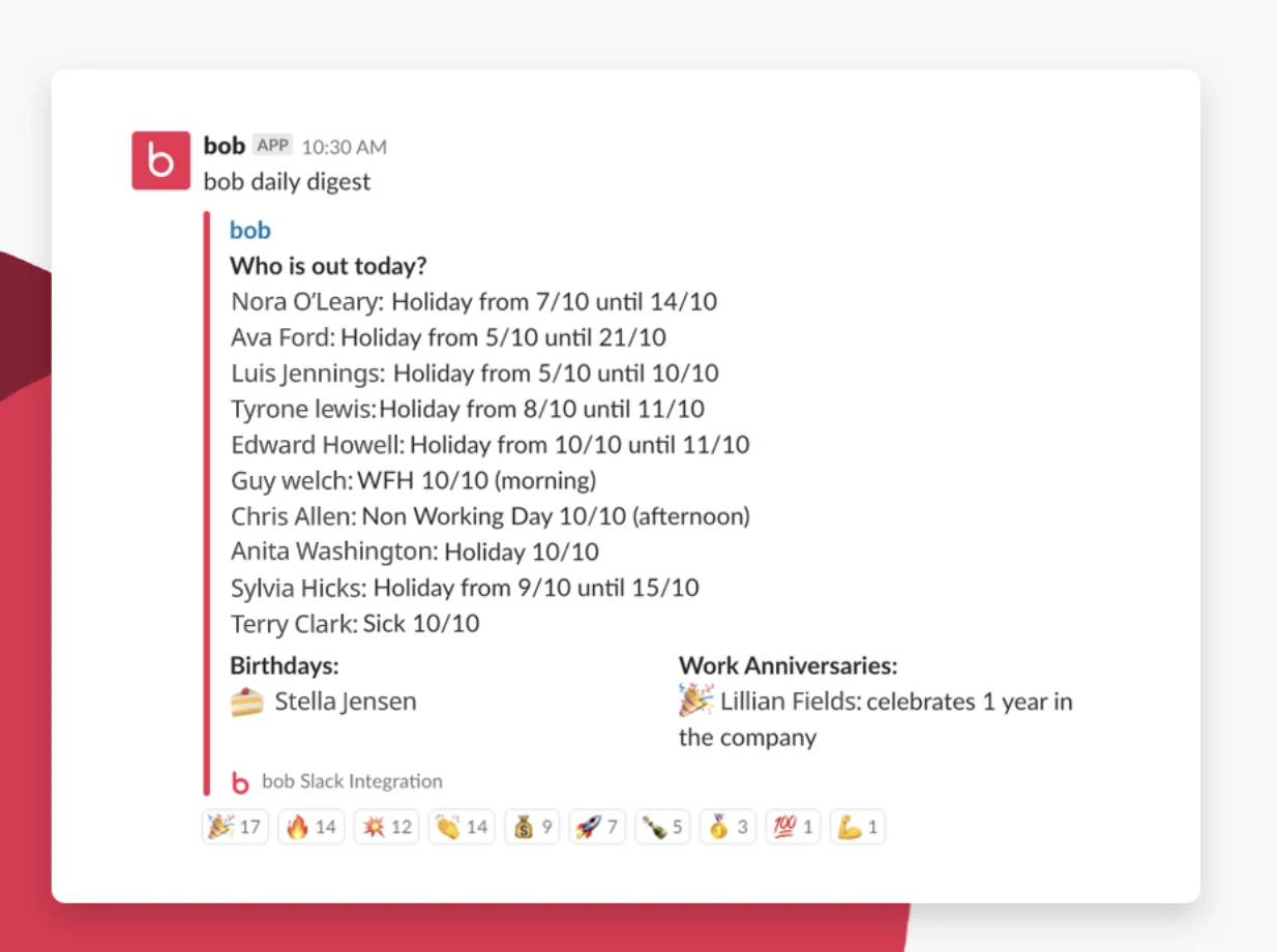 bob_daily_digest, team_availability_holidays