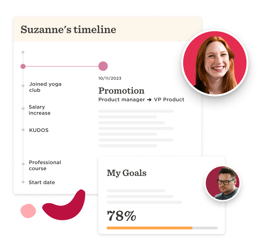 suzannes-timeline-promotion-progress, career-goals-summary-visualization
